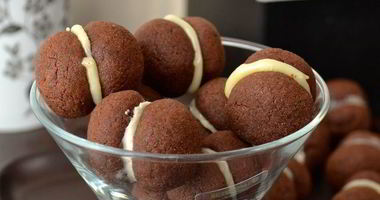 Рецепт Шоколадного печенья Поцелуи дамы