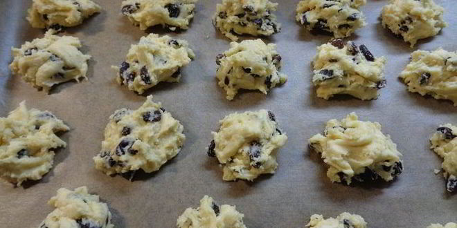 Рецепт швейцарского печенья изюмные тучки