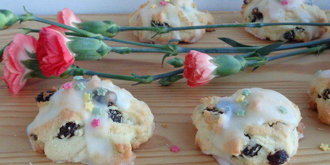 Рецепт швейцарского печенья изюмные тучки