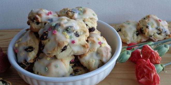 Рецепт швейцарского печенья изюмные тучки