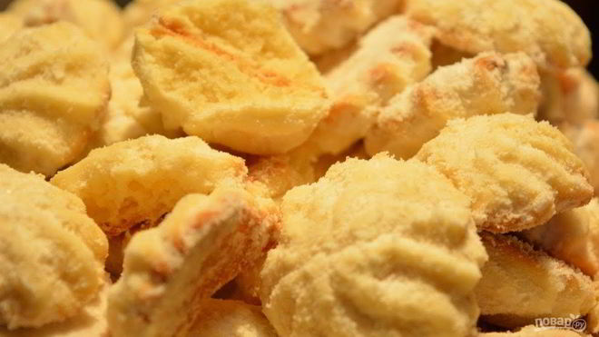 Рецепт сливочного печенья