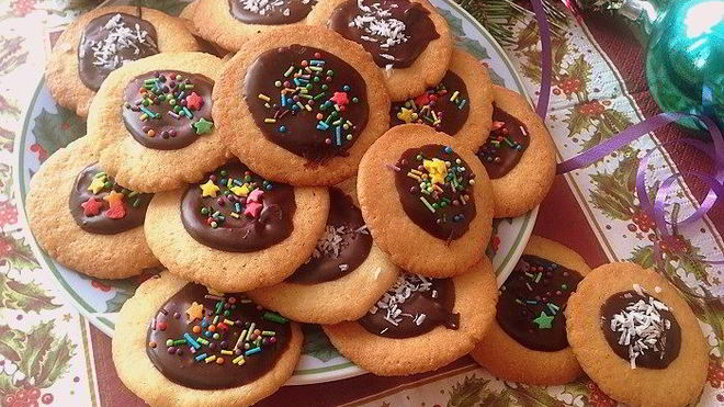 Рецепт Тонкого лимонного печенья Вкус праздника