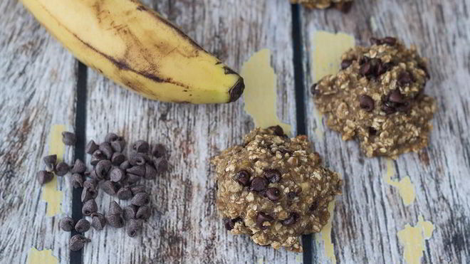 Рецепт здорового печенья из банана