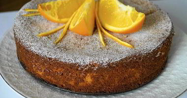 Рецепт Апельсинова-миндального пирог без муки