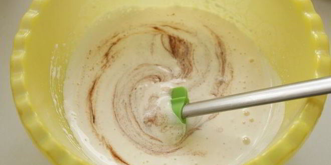 Рецепт бруснично-творожного пирог с двумя видами шоколада