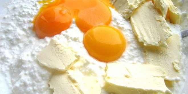 Рецепт дважд творожный пирог