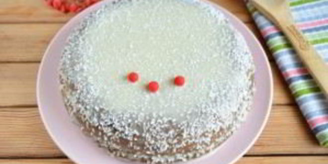 Рецепт макова-кокосового пирог