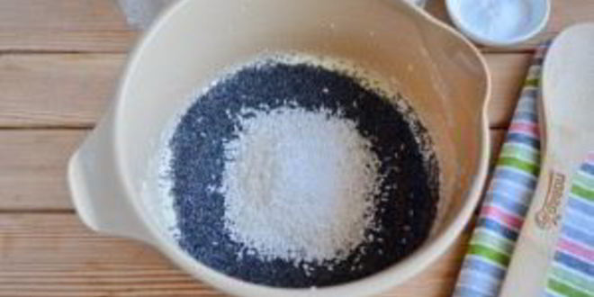 Рецепт макова-кокосового пирог