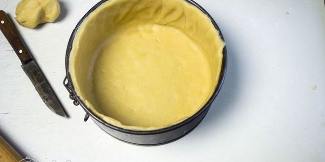 Рецепт открытого пирога с курицей и овощами