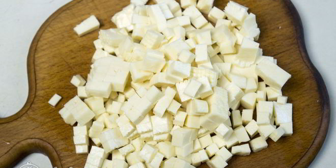 Рецепт открытого пирога с курицей и овощами