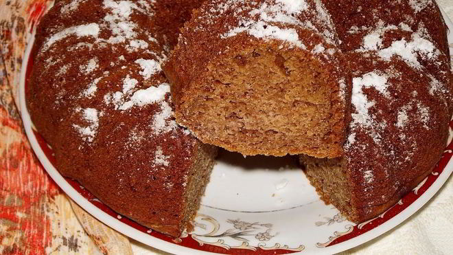 Рецепт пирога без яиц на молоке