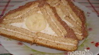 Рецепт Пирога из печенья и творога без выпечки