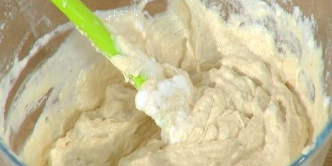 Рецепт пирога-перевертыша с персиками