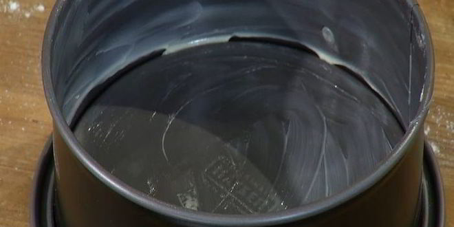 Рецепт пирога-перевертыша с персиками