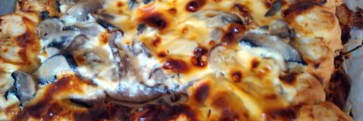 Рецепт Пирога розочки с фаршем и грибами