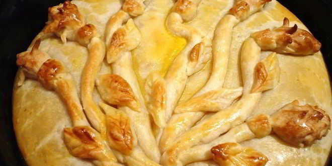 Рецепт пирога русское поле