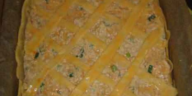 Рецепт пирога с индейкой в сметане