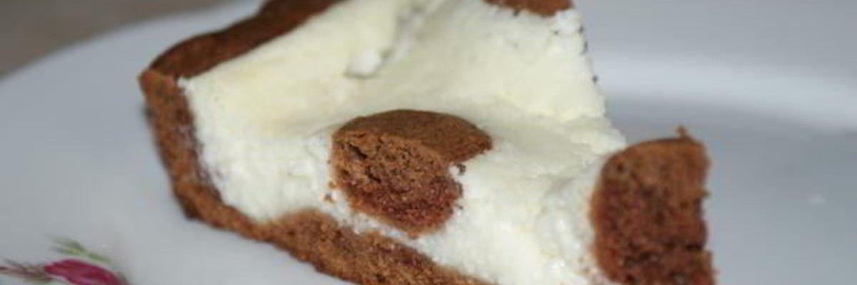 Рецепт Пирога с творожным кремом