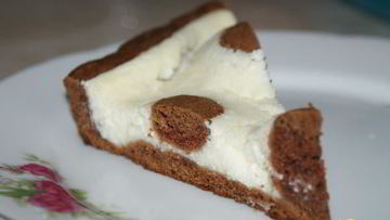 Рецепт Пирога с творожным кремом