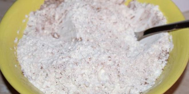 Рецепт пирога с творожным кремом