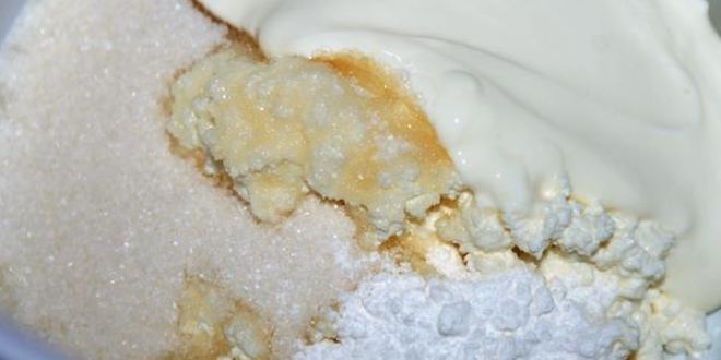 Рецепт пирога с творожным кремом