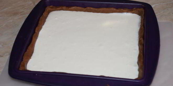 Рецепт пирога с творожным кремом