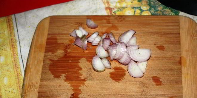 Рецепт пирога с вялеными томатами, печеным перцем и ромштексом