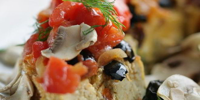 Рецепт Рыбного пирога со шпинатом