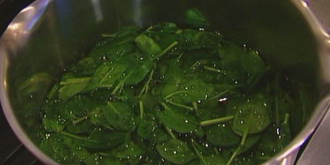 Рецепт рыбного пирога со шпинатом