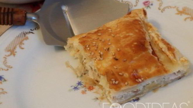 Рецепт Слоеного пирога с курицей