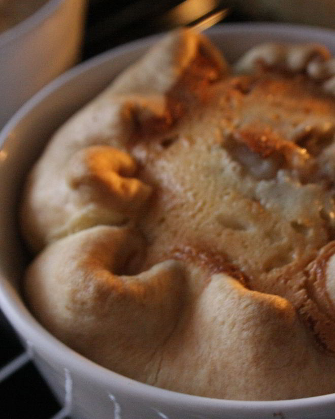 Рецепт цветаевского яблочного пирога на песочном тесте со сливочым кремом