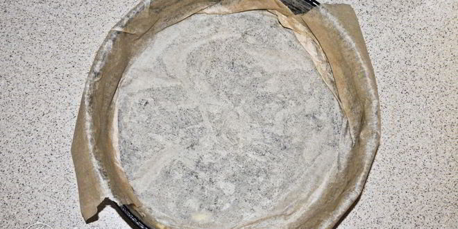 Рецепт творожного пирога с персиками