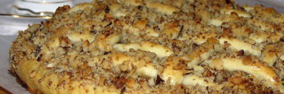 Рецепт Венгерского орехового пирога с яблоками