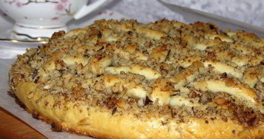 Рецепт Венгерского орехового пирога с яблоками