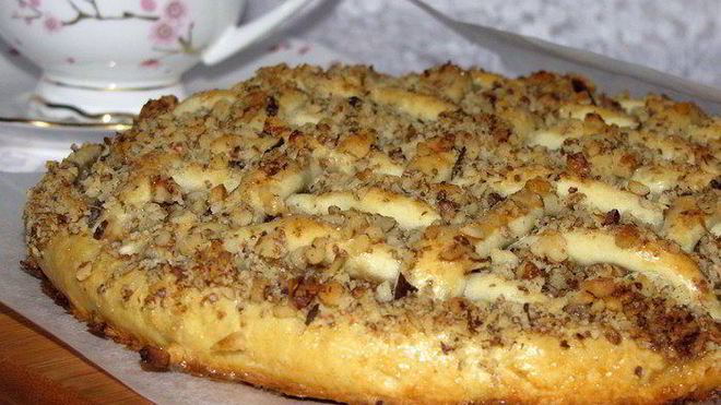 Рецепт венгерского орехового пирога с яблоками