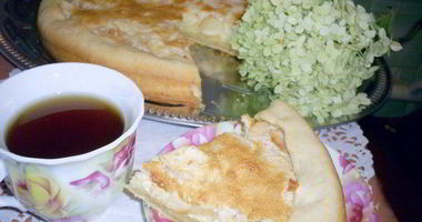 Рецепт Яблочно-кремового пирог