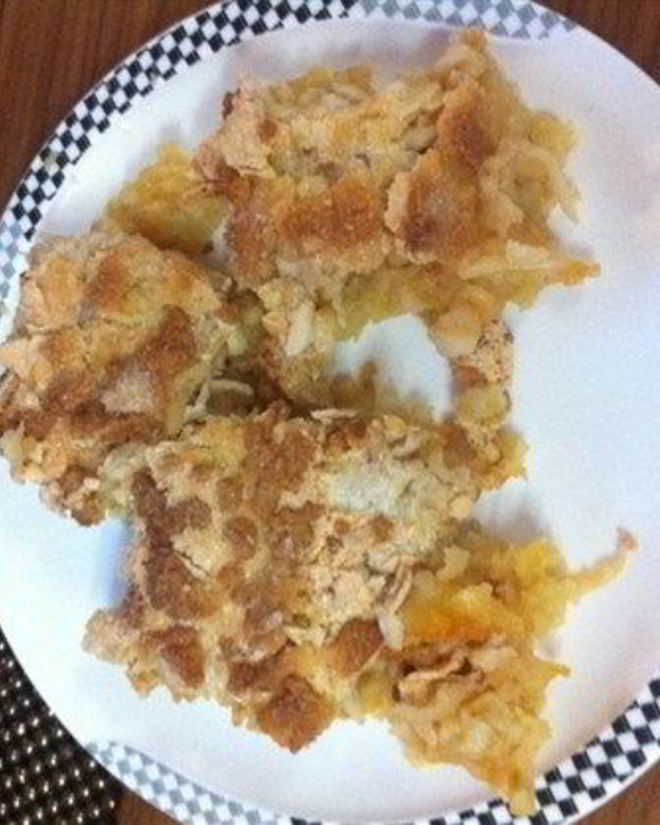 Рецепт яблочного пирога с меренгой