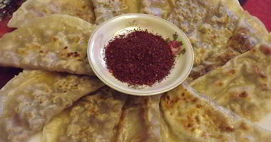 Рецепт Кутабов с тыквой и с мясом