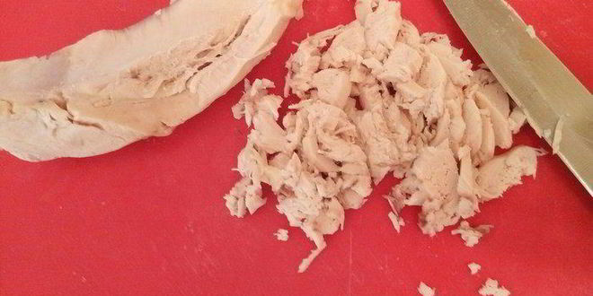 Рецепт мини-пирожков из творожного теста с сырно-куриной начинкой