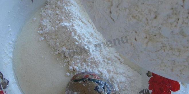 Рецепт пирожков из бездрожжевого теста с яблочной начинкой