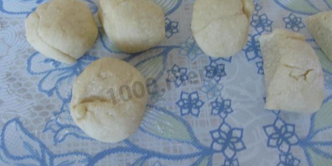 Рецепт пирожков из бездрожжевого теста с яблочной начинкой