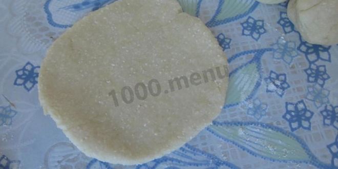 Рецепт пирожков из бездрожжевого теста с яблочной начинкой