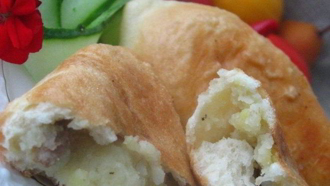 Рецепт пирожков картофельных с грибами