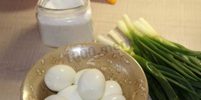 Рецепт пирожков на кефире с зеленым луком и яйцом