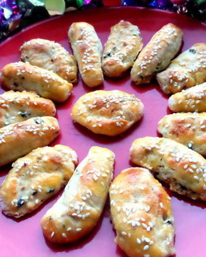 Рецепт пирожков на сырном тесте