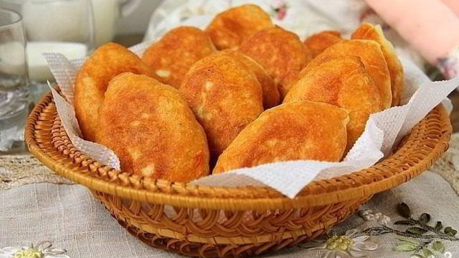 Рецепт пирожков с горохом жареные