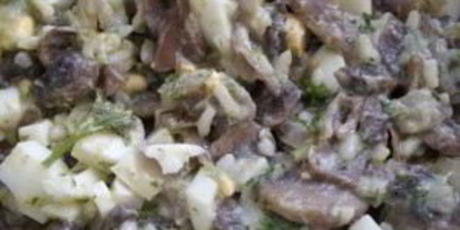 Рецепт пирожков с грибами и яйцом