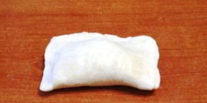 Рецепт пирожков с капустой из слоеного теста