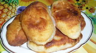 Рецепт Пирожков с клубникой на кефире