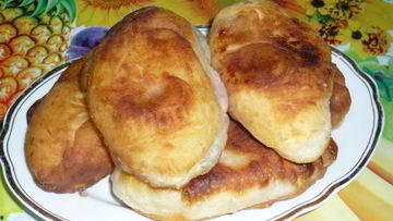 Рецепт Пирожков с клубникой на кефире